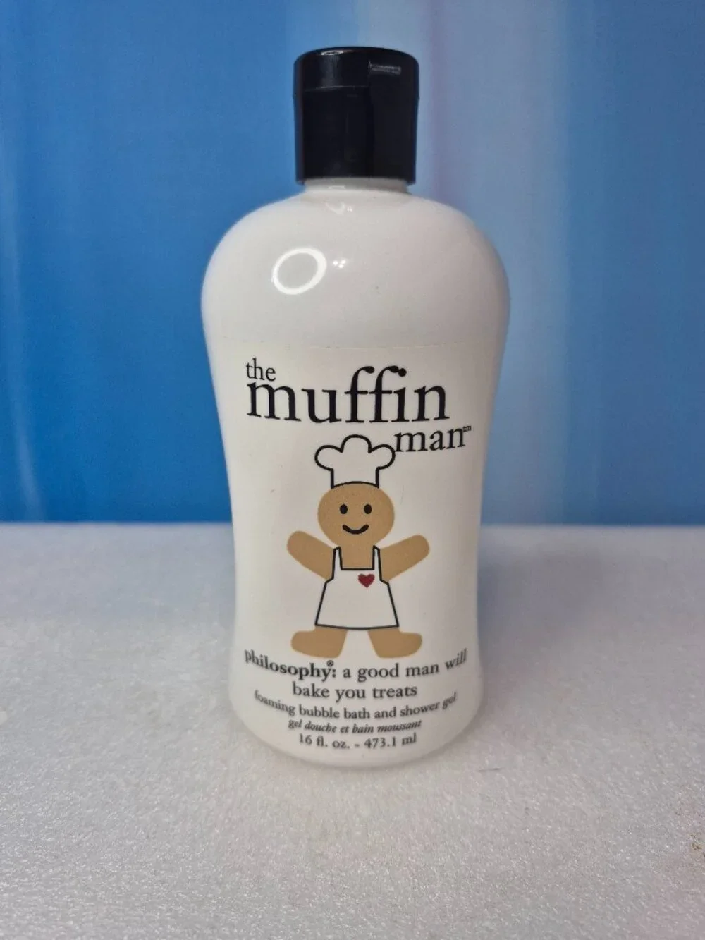 Philosophy Muffin Man Foaming bubble bath & Shower Gel 16 OZ SEALED